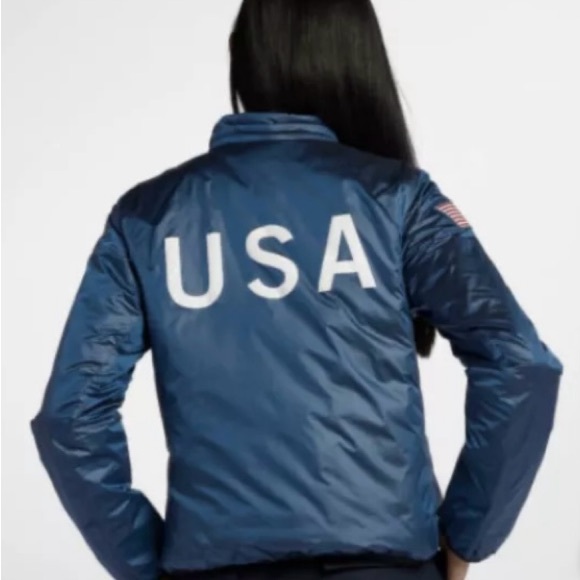 NIKE NIKELAB TEAM USA OLYMPIC JACKET USA SUMMIT JACKET - Picture 2 of 14